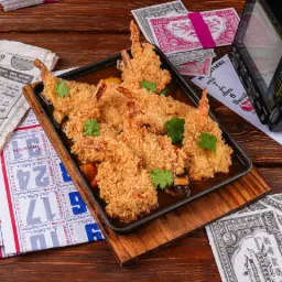 Sriracha Sizzling Prawns