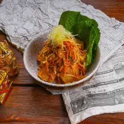 Mango Salad with Crispy Baby Hamour