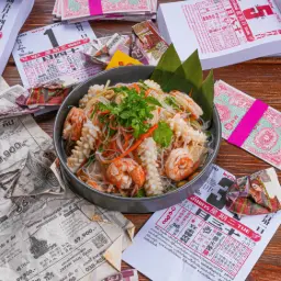 Glass Noodle Salad (Yum Woon Sen)