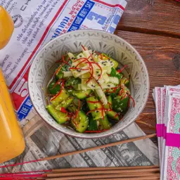 Crush Cucumber Salad