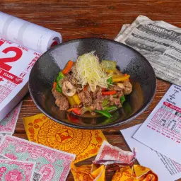 Oyster Sauce Stir-Fried (Pad Num Mun Hoy)
